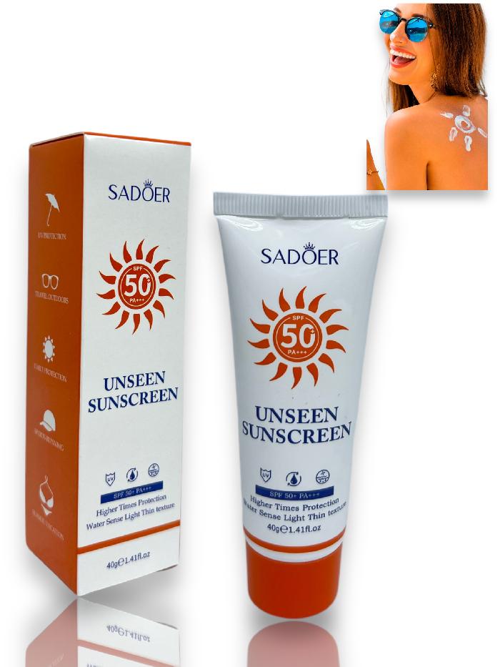 PROTECTOR SOLAR UNSEEN SADOER INVISIBLE