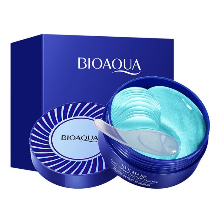 PARCHES DE OJOS CON PEPTIDO BIOAQUA AZUL