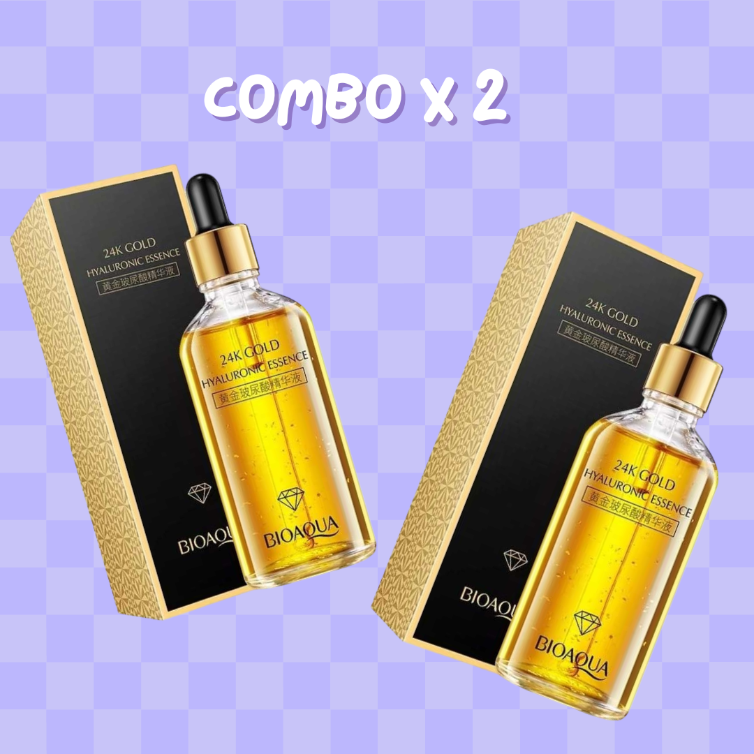 SERUM 24K GOLD ORO BIOAQUA x2